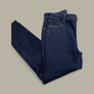 White House Black Market Deep Indigo Ankle Jeans